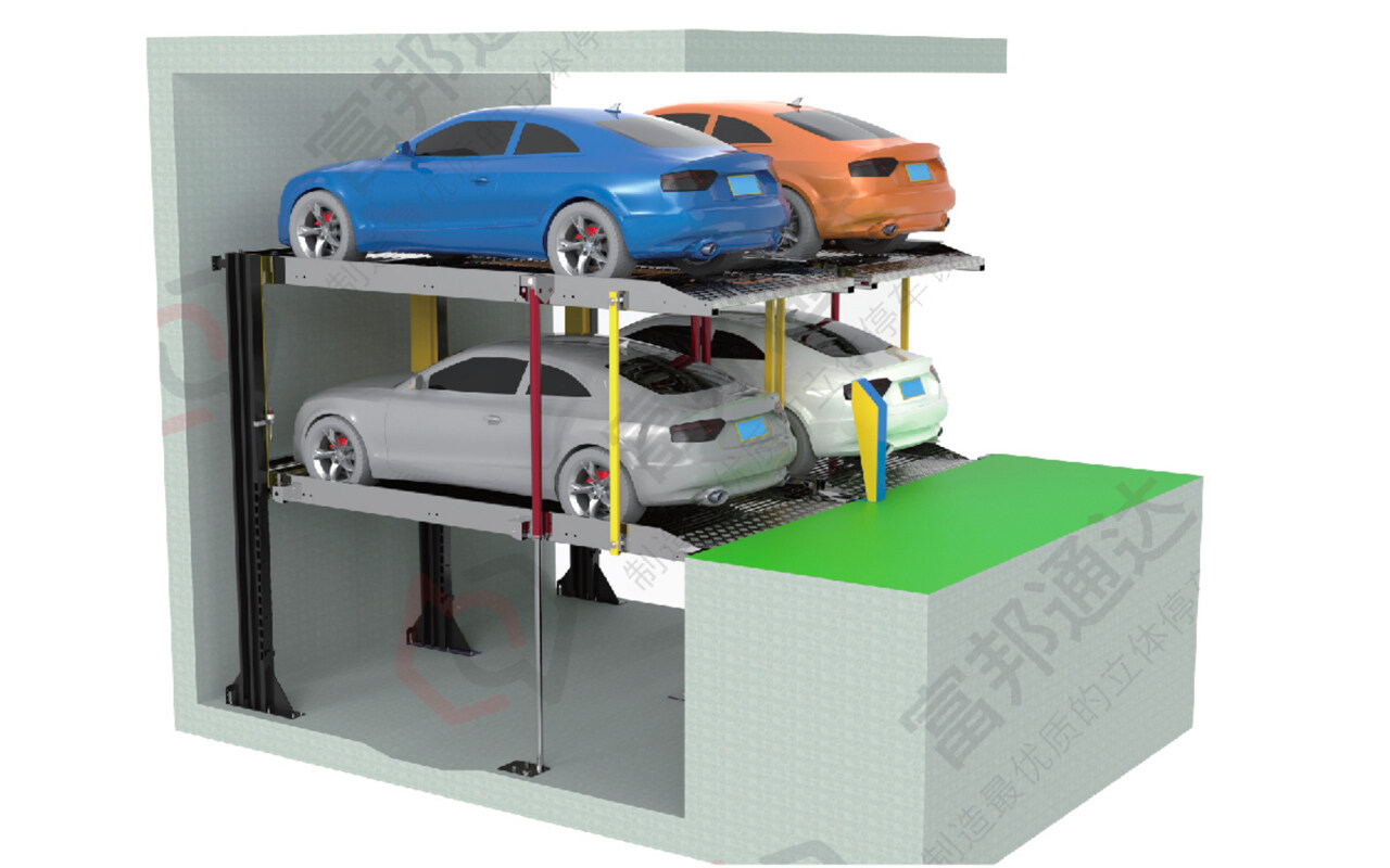 Two-Post Pit Parking Lift TPA5000 - TATA Lift