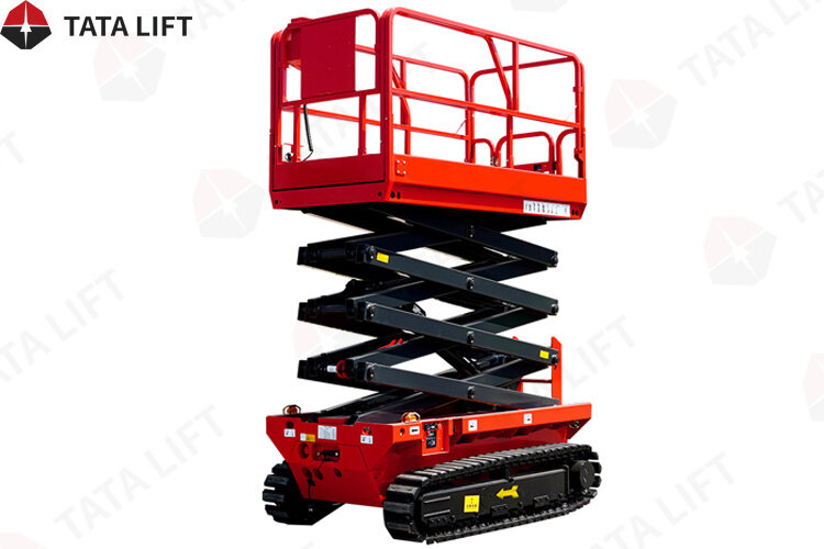 Self-propelled Track Scissor Lift Platform