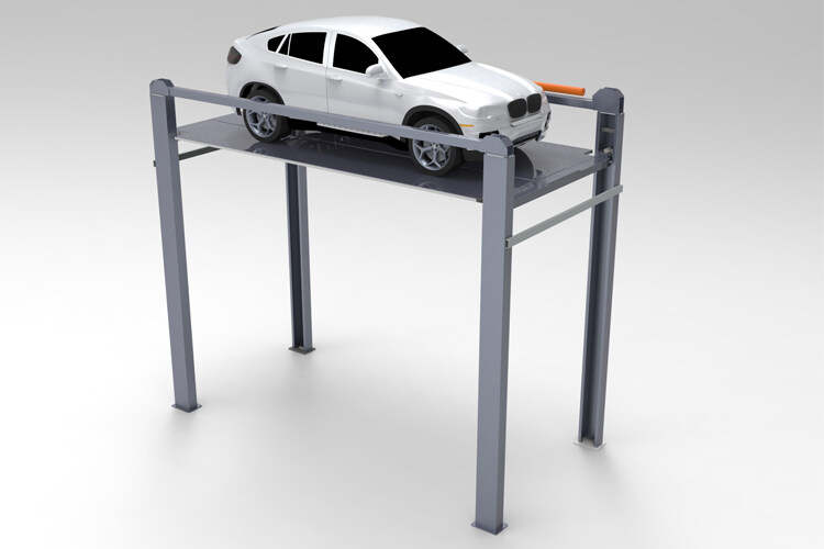 FP-VRC Four Column Underground Garage Lift